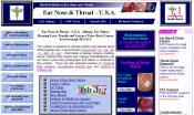 ENT USA Website Screen